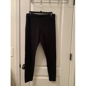 Women's Bow Tie Print Leggings Pants Size Unknown Black